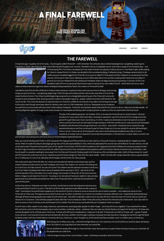 Copy of the FyreUK farewell