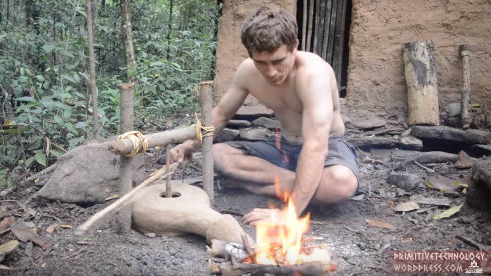 primitive technology campfire