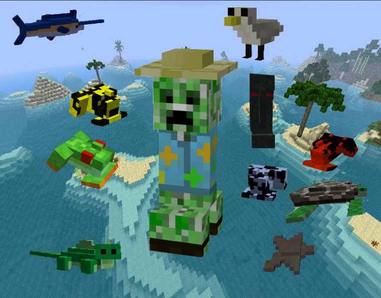 mobs available in tropicraft