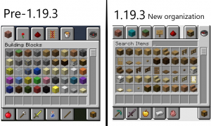 comparison old vs new inventory