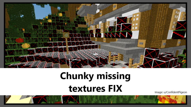 tutorial chunky preview missing textures