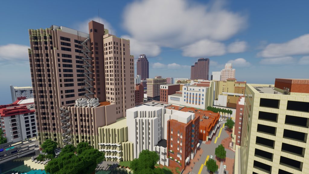 Build The Earth american cityscape