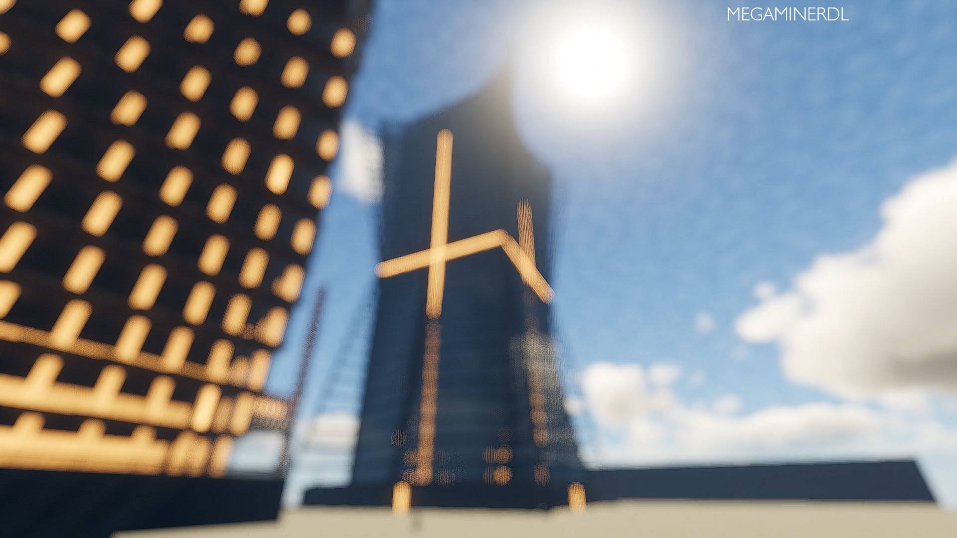Skyscraper Week 6 - Obelisk - Curved [Now w/ interior] Minecraft Map