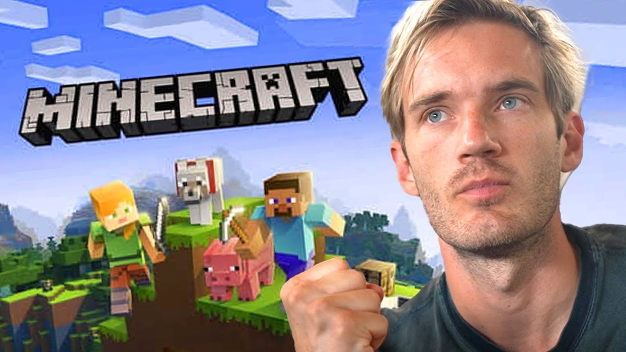 PEWDIEPIE THUMBNAIL MC STEVE PIG