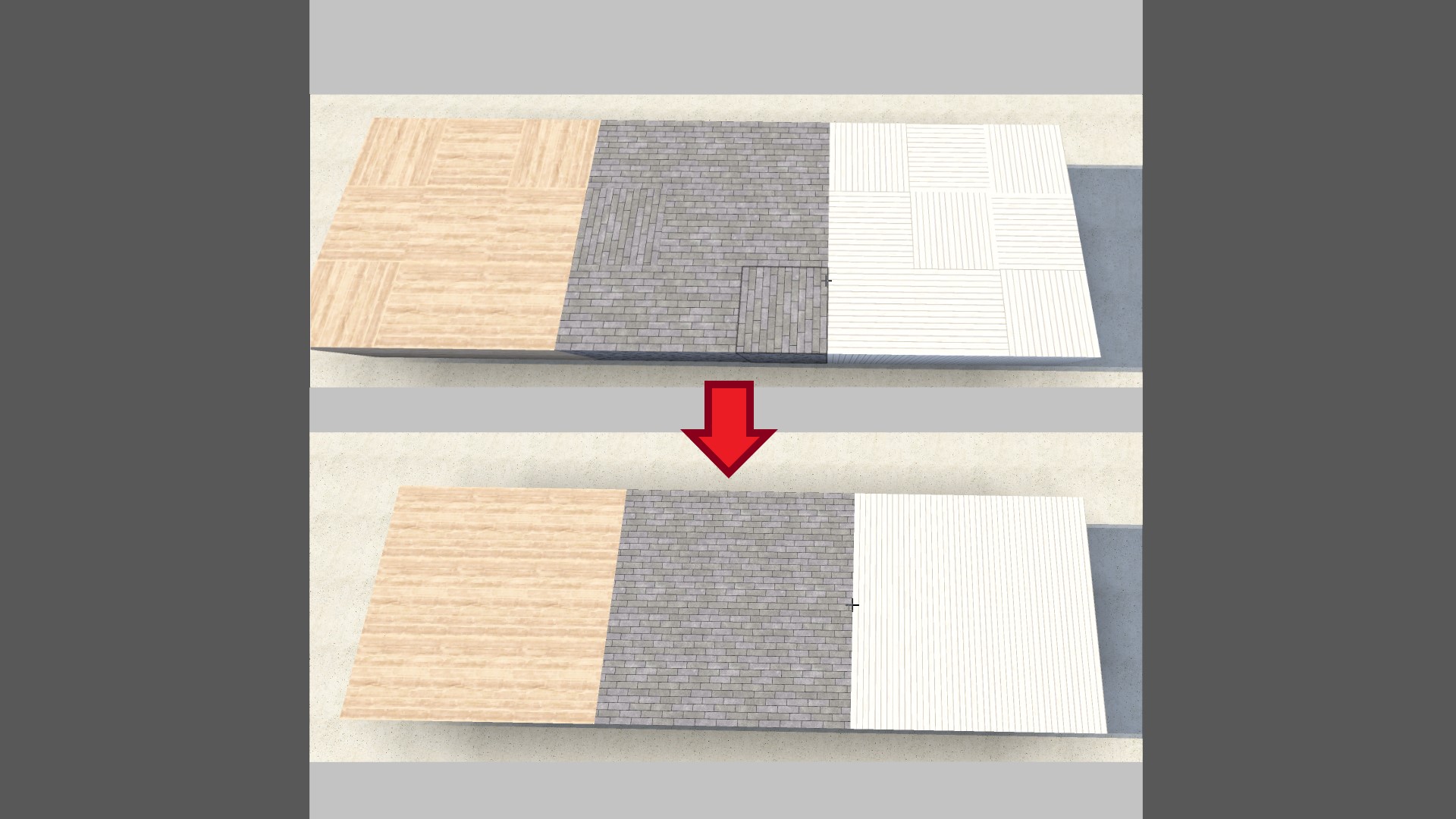 Rotate any block concrete powder texture