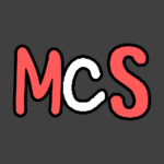 MCS server logo dark text