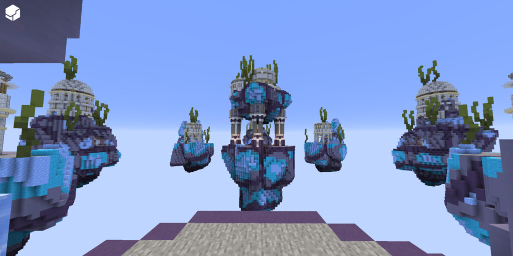 Portfolio screenshot atlantis bedwars map