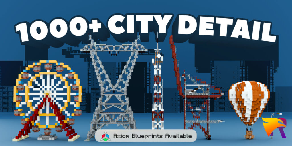 Portfolio render cover of city detail assets