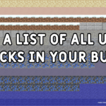 Hueblocks gradient art poster title