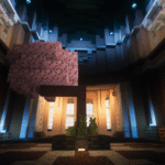 Kappa shader godrays inside grand hall tree