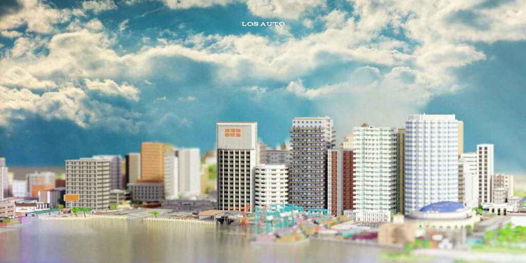 Portfolio render coast of los auto gta city port