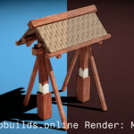 Portfolio render 3d model of a gate well skmo