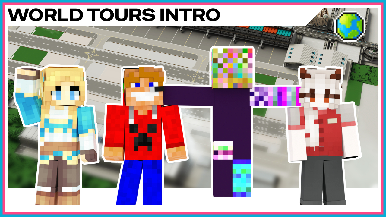 Thumbnail youtube country intro world tours