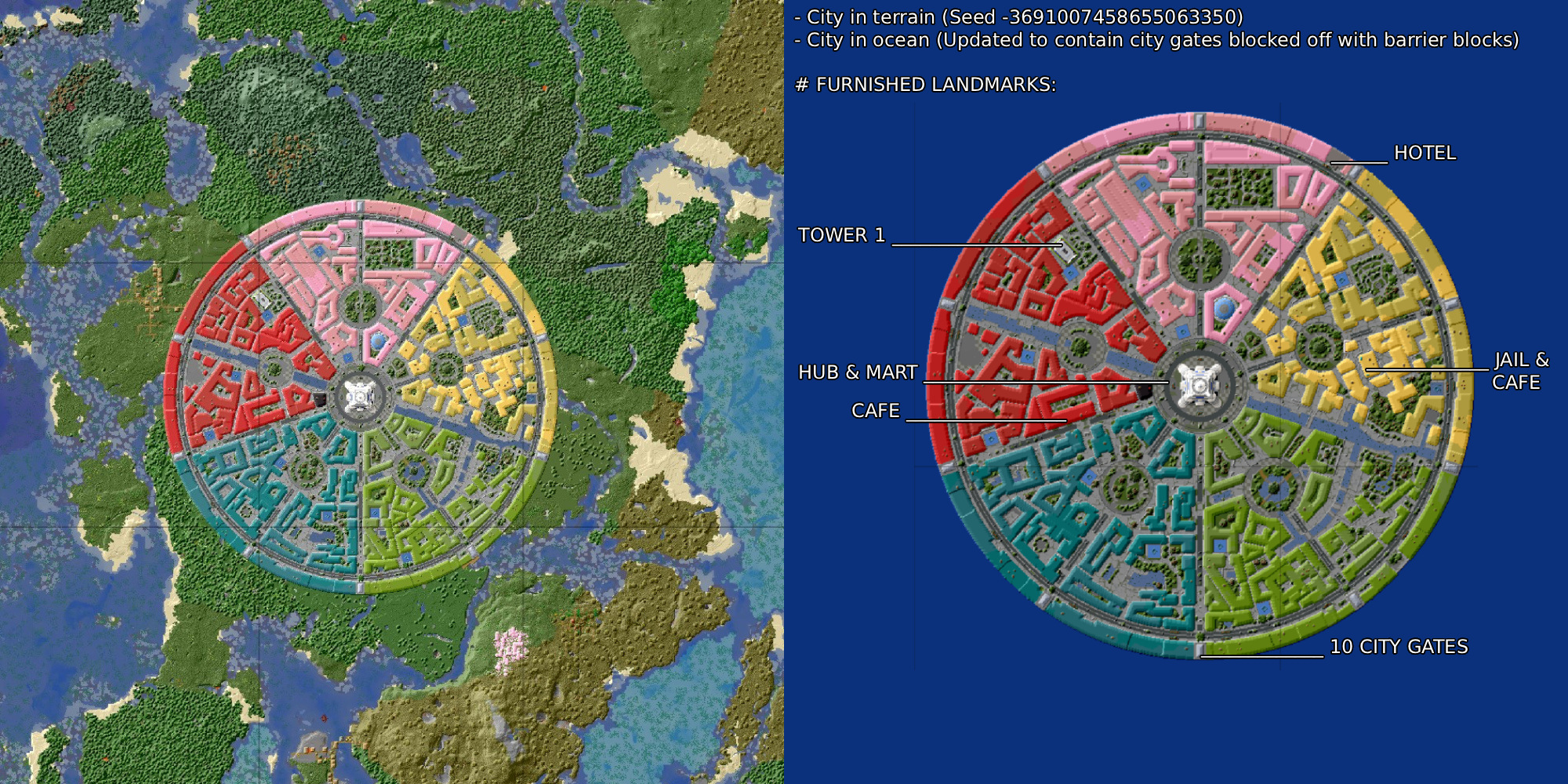 Lumiose City topdown 2D map sea layout