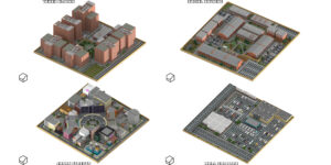 Portfolio render 4 CITY THEME SQUARE HUBS