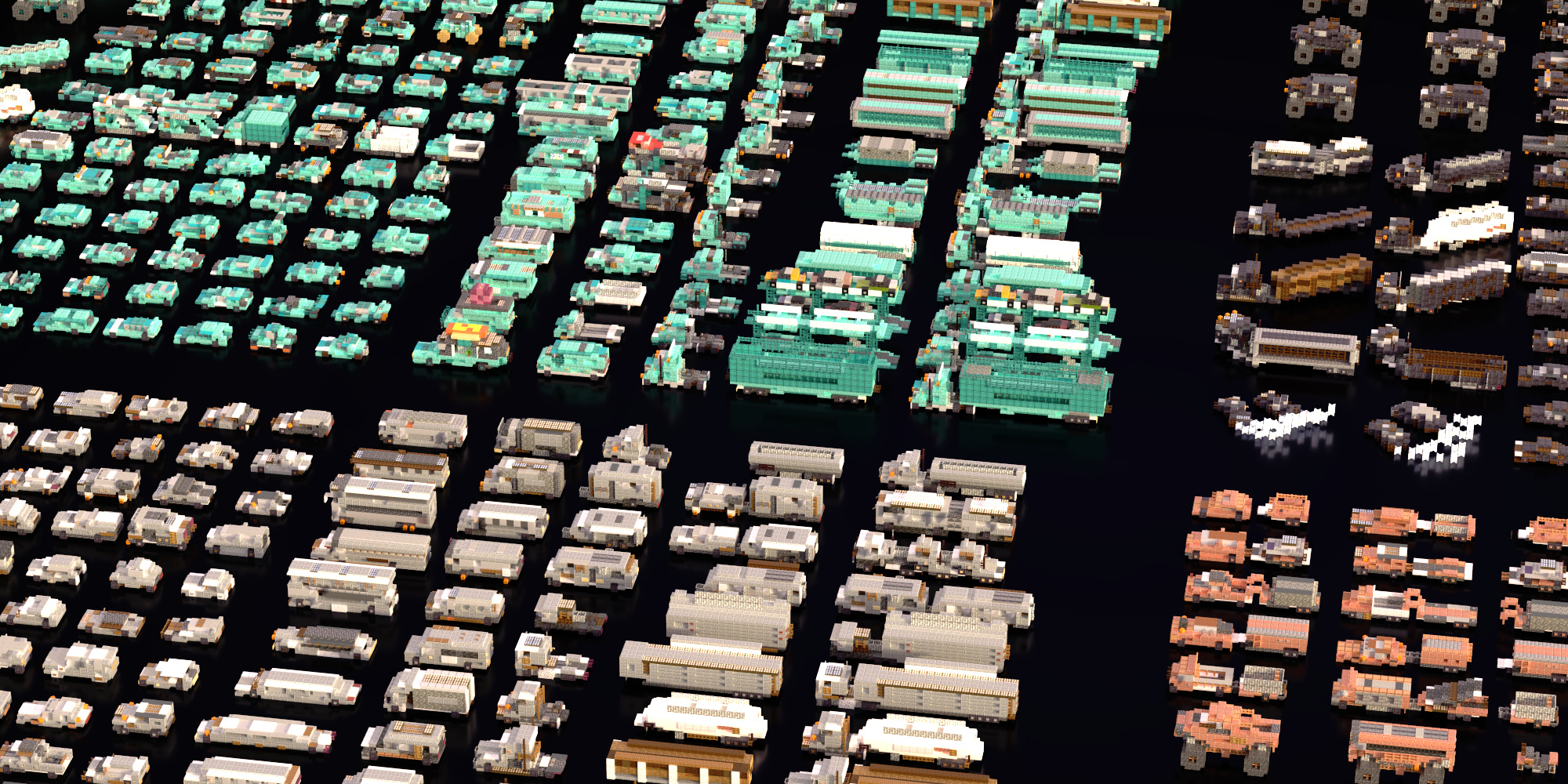 REBIRTH BUILDS ASSETS CARS GREEN