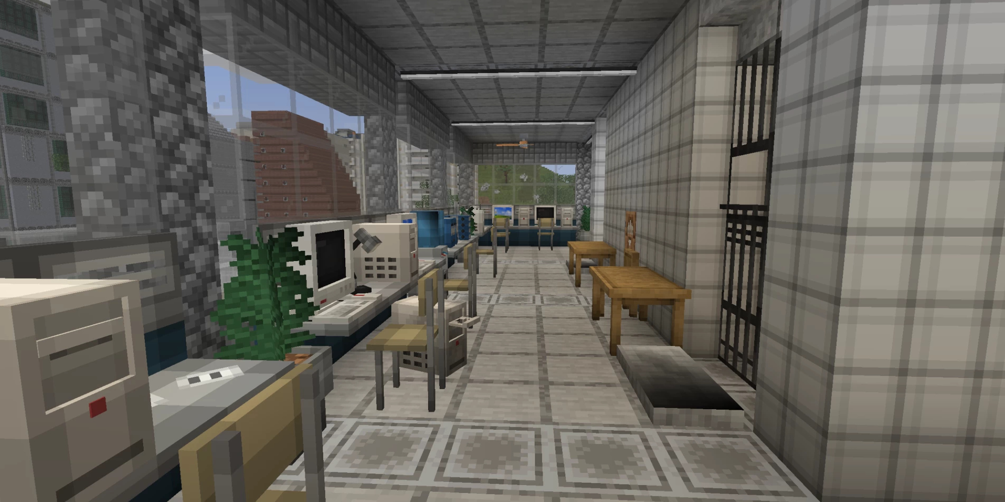 Anime high school city showcase and interior modded models 2