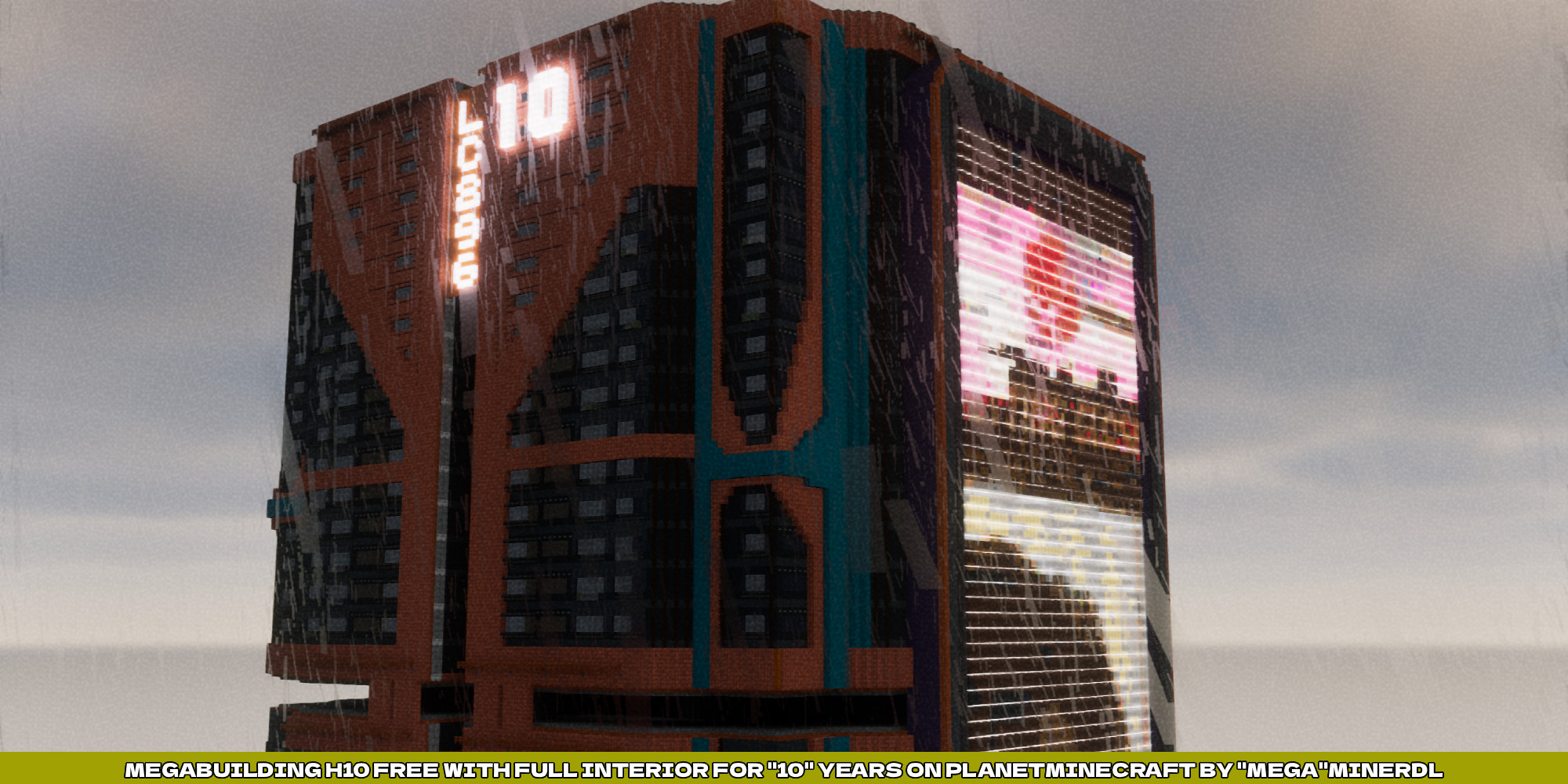 Portfolio Screenshot Cyberpunk2077 megabuilding main