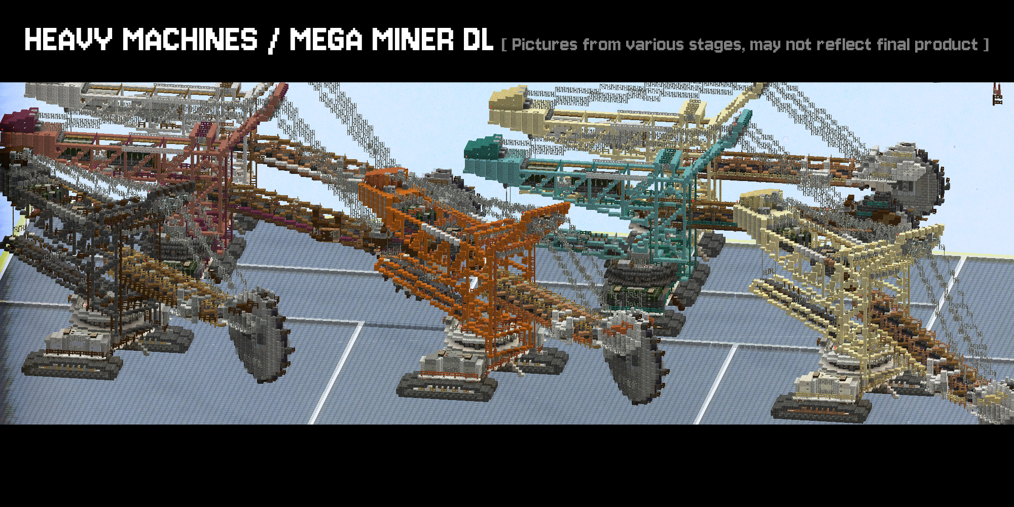 Portfolio screenshot HEAVY MACHINERY